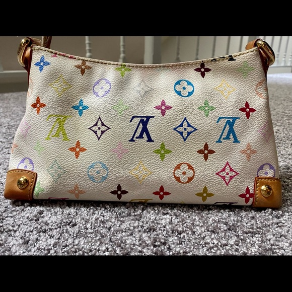 Auth Louis Vuitton Eliza M40098 Monogram Blanc - Picture 2 of 9